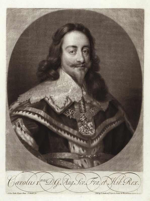 Portrét krále Karla I od Anthony van Dyck