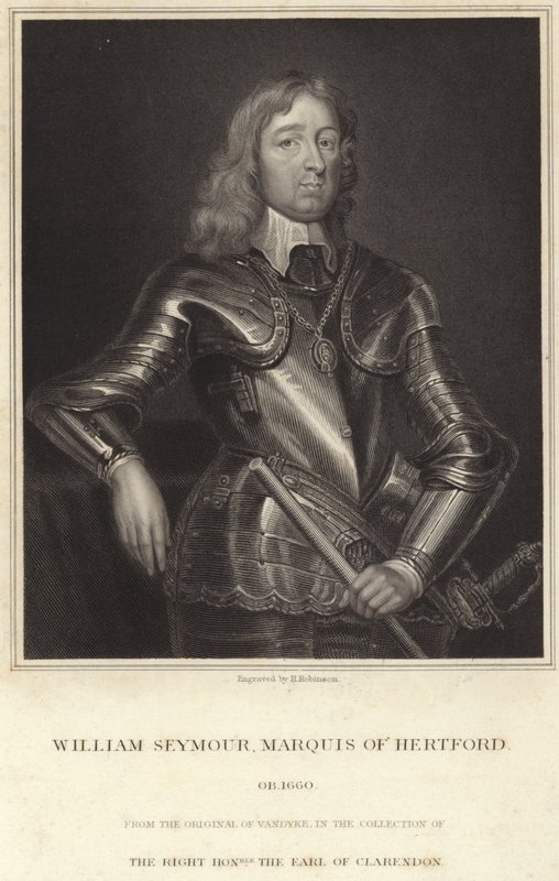 Portrét sira Williama Seymoura, vévody ze Somersetu od Anthony van Dyck