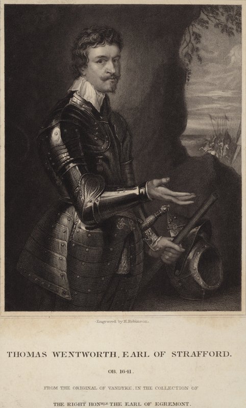 Portrét Thomase Wentwortha, hraběte ze Straffordu od Anthony van Dyck