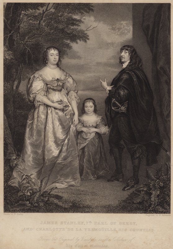 Portrét hraběte z Derby a hraběnky z Derby od Anthony van Dyck