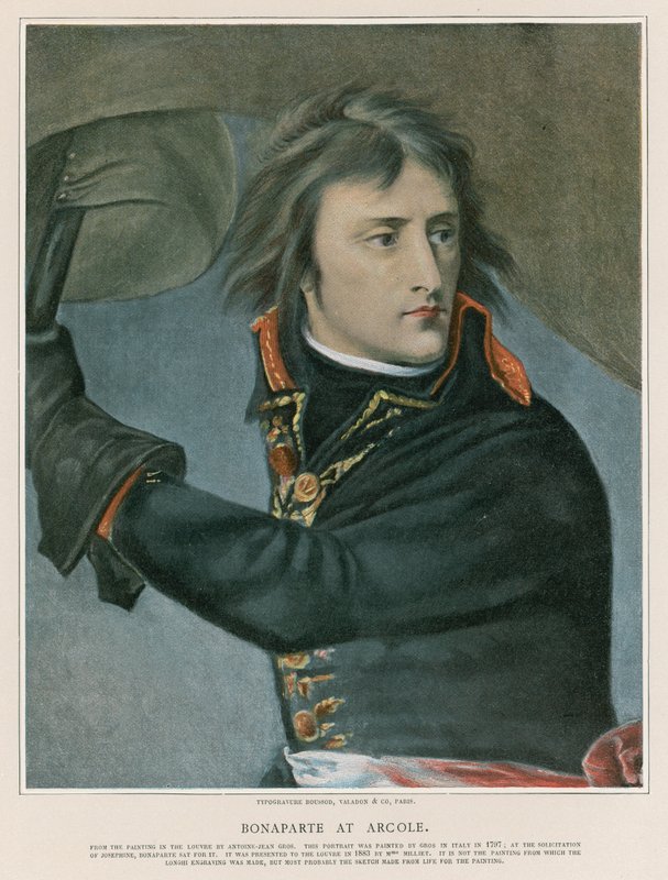 Bonaparte v Arcole od Antoine Jean Gros