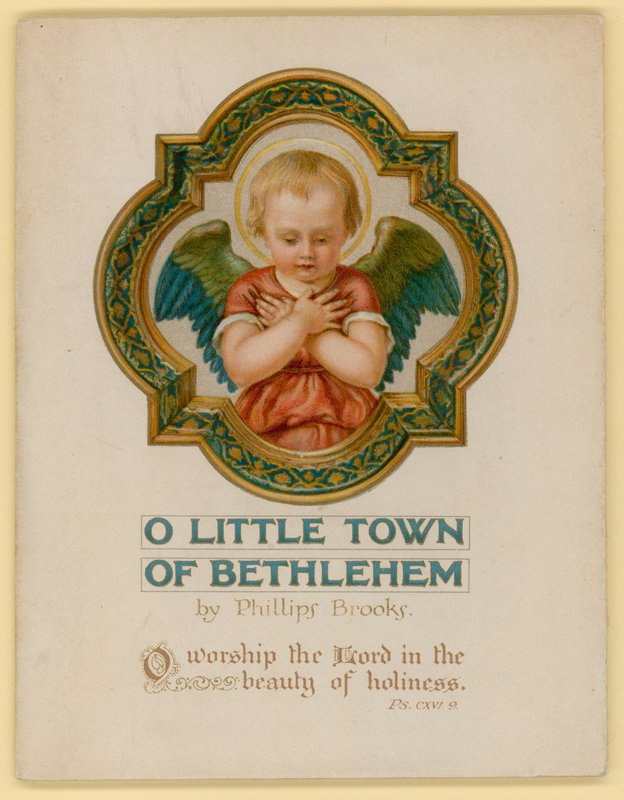 Ilustrace pro O Little Town Of Bethlehem (chromolitho) od Archibald Henning