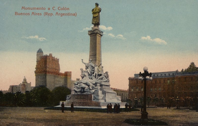 Památník Kryštofa Kolumba v Buenos Aires, Argentina od Argentinian Photographer