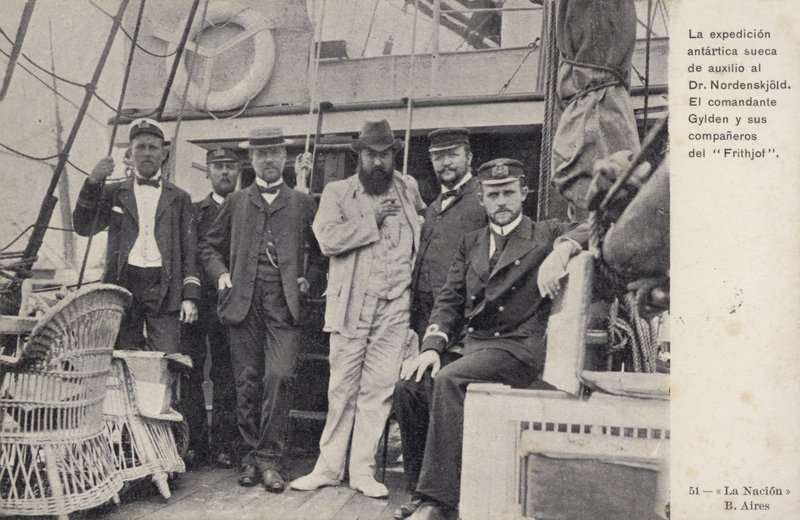 Švédská mise na záchranu ztroskotaných členů antarktické expedice Otto Nordenskjoldse, c1904 od Argentinian Photographer
