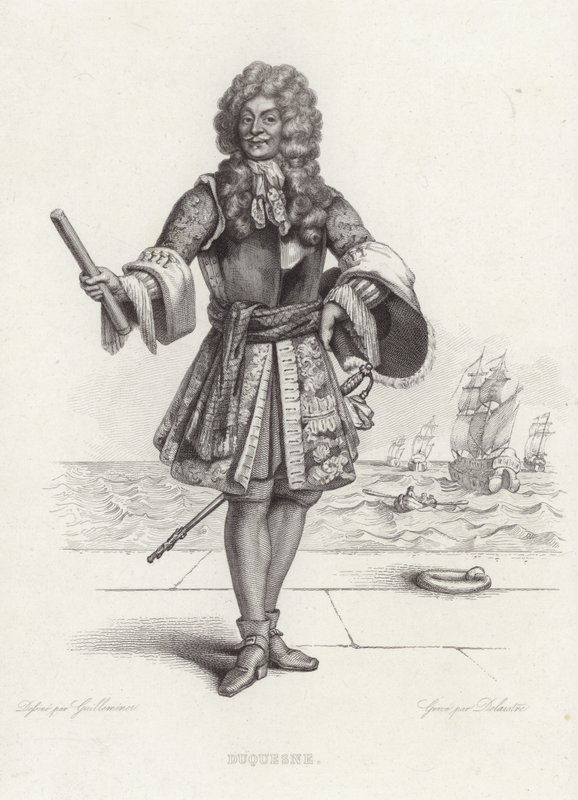 Portrét Abrahama Duquesna od Armand Guilleminot