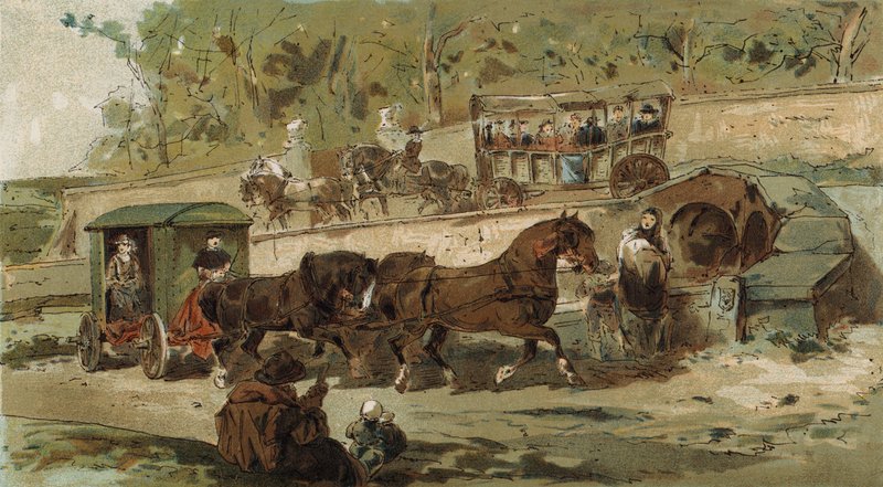 Antverpský kočár a záplata, španělské Nizozemsko, začátek 17. století od Armand Jean Heins