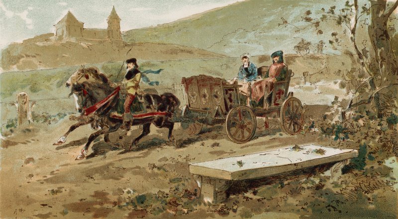 Ramshackle kočár, Španělsko Nizozemsko, 16. století od Armand Jean Heins