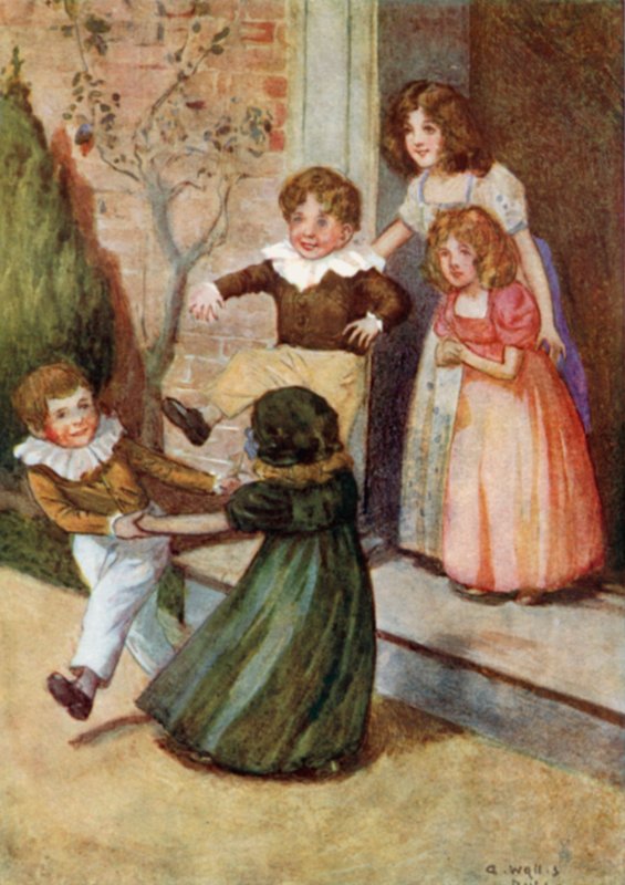 Ilustrace k Pýše a předsudku od Jane Austenové od Arthur Wallis Mills