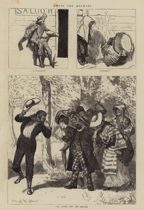Mezi mormony od Arthur Boyd Houghton
