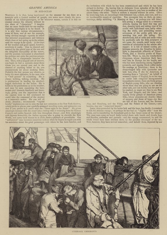 Grafická Amerika ve středním oceánu od Arthur Boyd Houghton