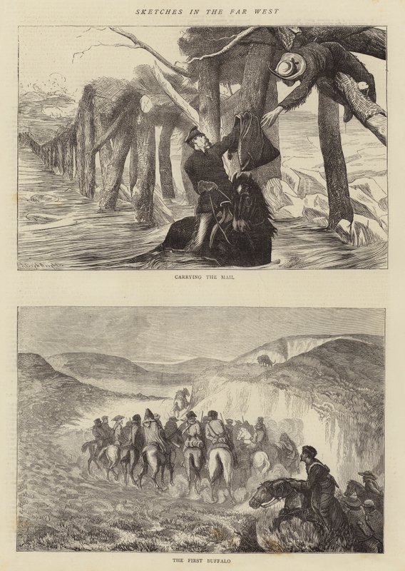 Náčrtky na Dálném západě od Arthur Boyd Houghton