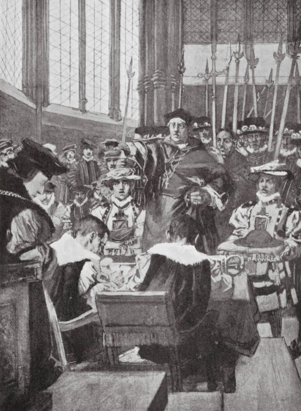 Vniknutí Wolseyho do obecního zastupitelstva (litografie) od Arthur David (after) McCormick