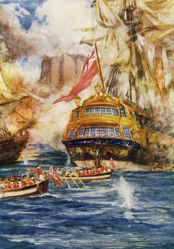 Bouře u Geriáše, 1756 od Arthur David McCormick