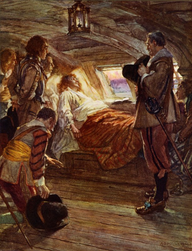 Smrt admirála Blakea od Arthur David McCormick