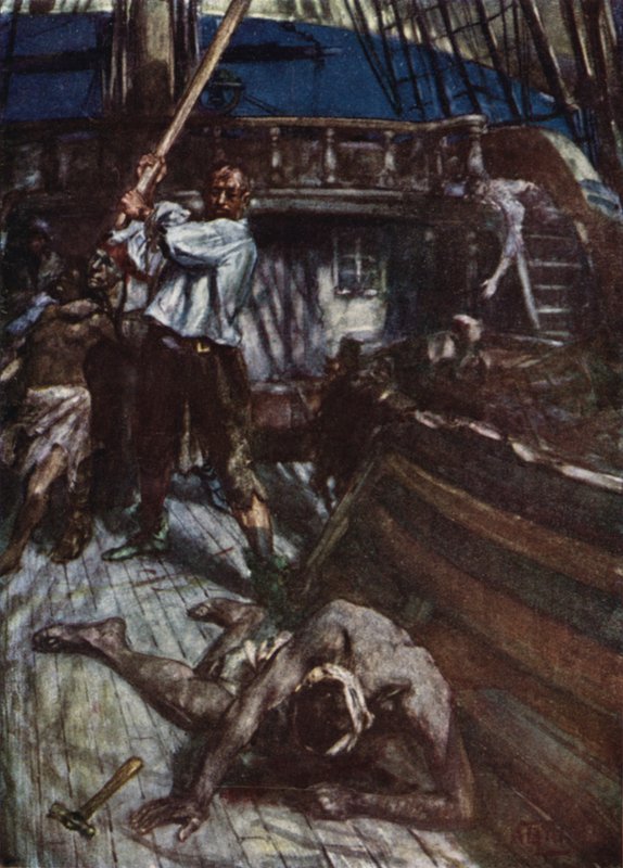 Tomba poražena kapitánem otrokáře od Arthur David McCormick