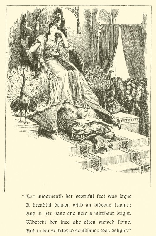Rytíř Červeného kříže, The House Of Pride (rytina) od Arthur George Walker