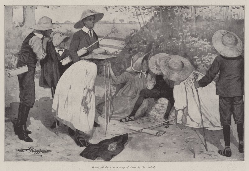 The Canterbury Pilgrims, E Nesbit od Arthur Herbert Buckland