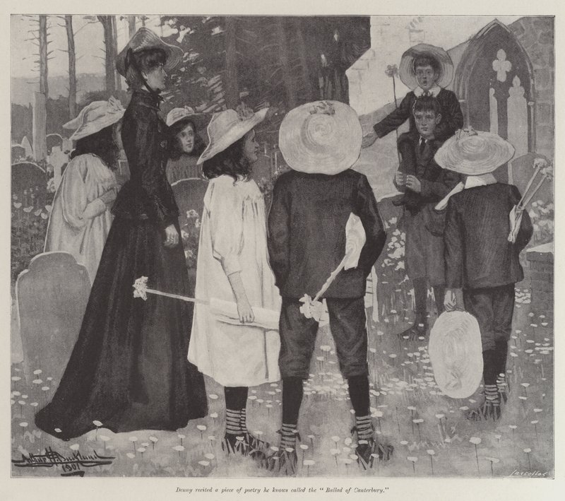 The Canterbury Pilgrims, E Nesbit od Arthur Herbert Buckland