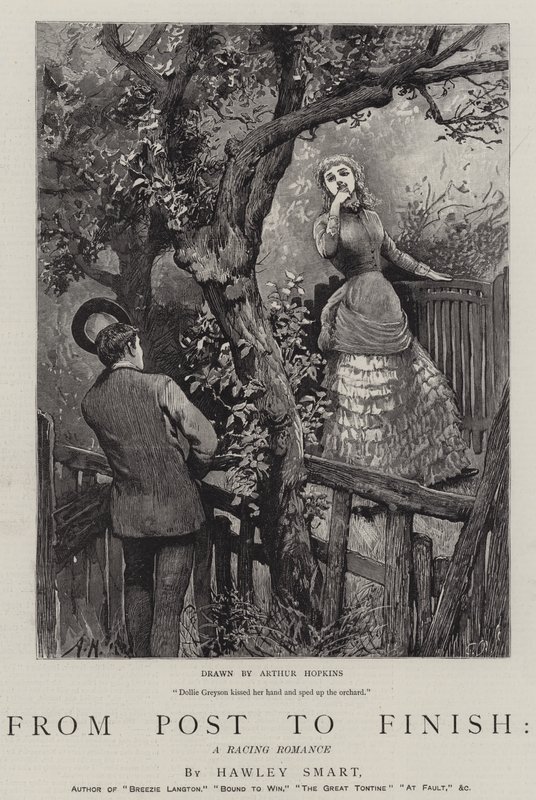 Od pošty do cíle, závodní romance od Arthur Hopkins