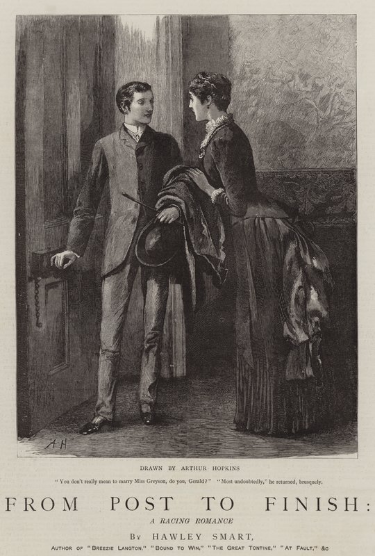 Od pošty do cíle, závodní romance od Arthur Hopkins