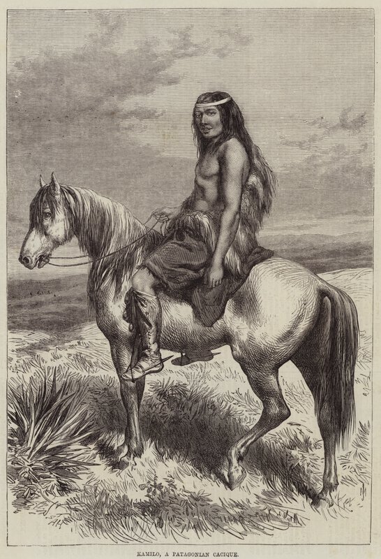 Kamilo, patagonský Cacique od Arthur Hopkins