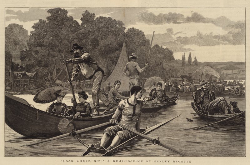 Podívejte se dopředu, pane! Vzpomínka na Henley Regatta od Arthur Hopkins