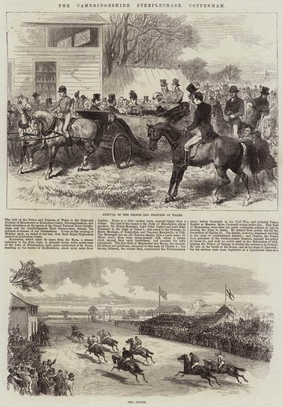 Cambridgeshire Steeplechase, Cottenham od Arthur Hopkins