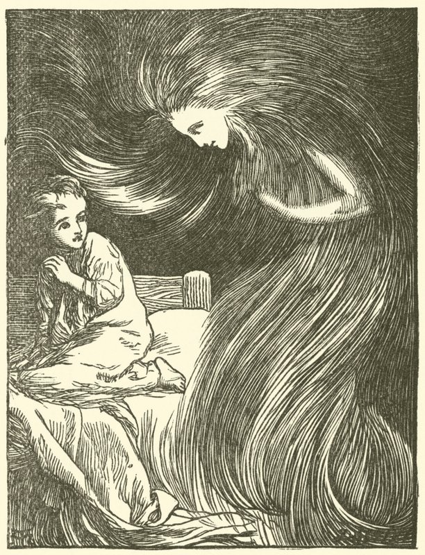 Ze Zadní části Severního Větru od Arthur Hughes