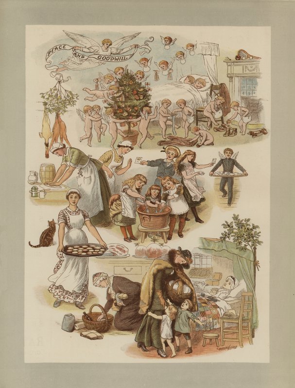 Mír a dobrá vůle od Arthur Hughes
