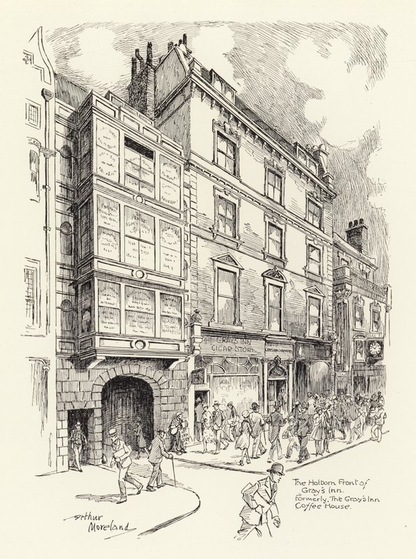 Holbornské průčelí Gray