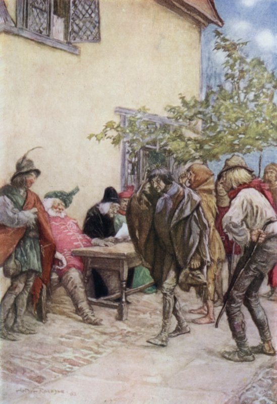 Král Jindřich IV. část 2 od Arthur Rackham