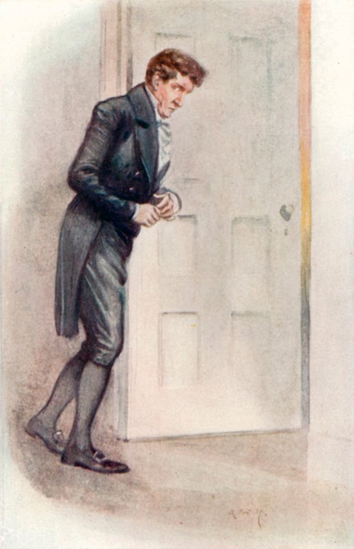 Ilustrace pro Emmu od Jane Austenové od Arthur Wallis Mills