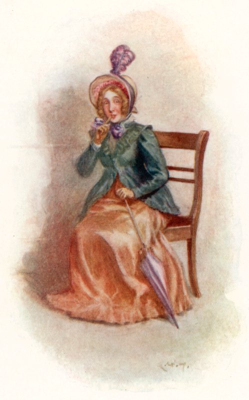 Ilustrace pro Emmu od Jane Austenové od Arthur Wallis Mills