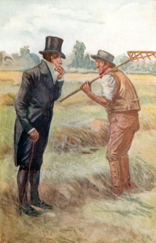 Ilustrace pro Emmu od Jane Austenové od Arthur Wallis Mills