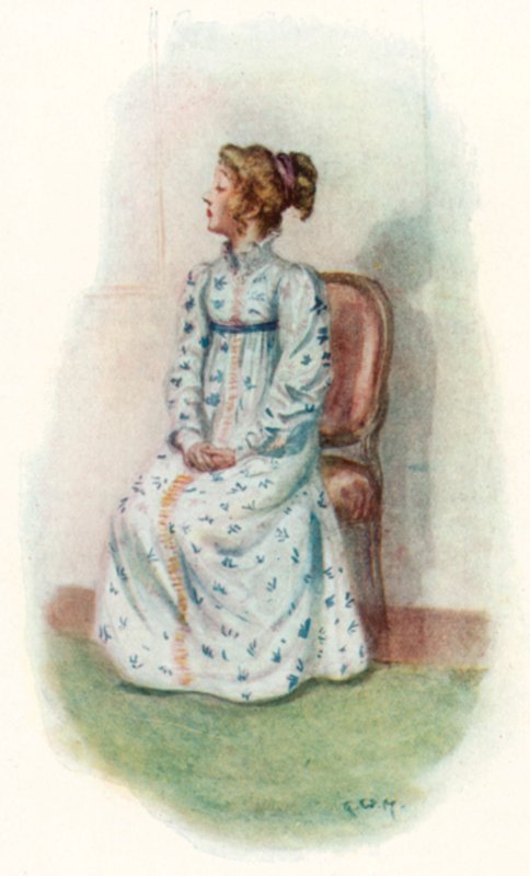 Ilustrace pro Northanger Abbey od Jane Austenové od Arthur Wallis Mills