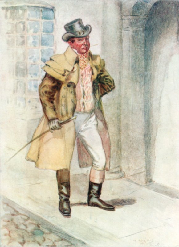 Ilustrace pro Northanger Abbey od Jane Austenové od Arthur Wallis Mills