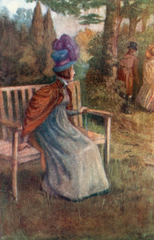 Ilustrace pro Northanger Abbey od Jane Austenové od Arthur Wallis Mills