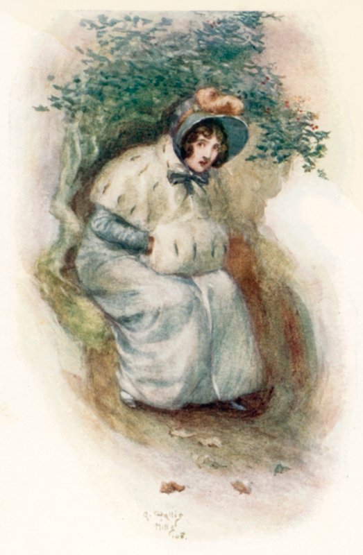 Ilustrace pro přesvědčování od Jane Austenové od Arthur Wallis Mills