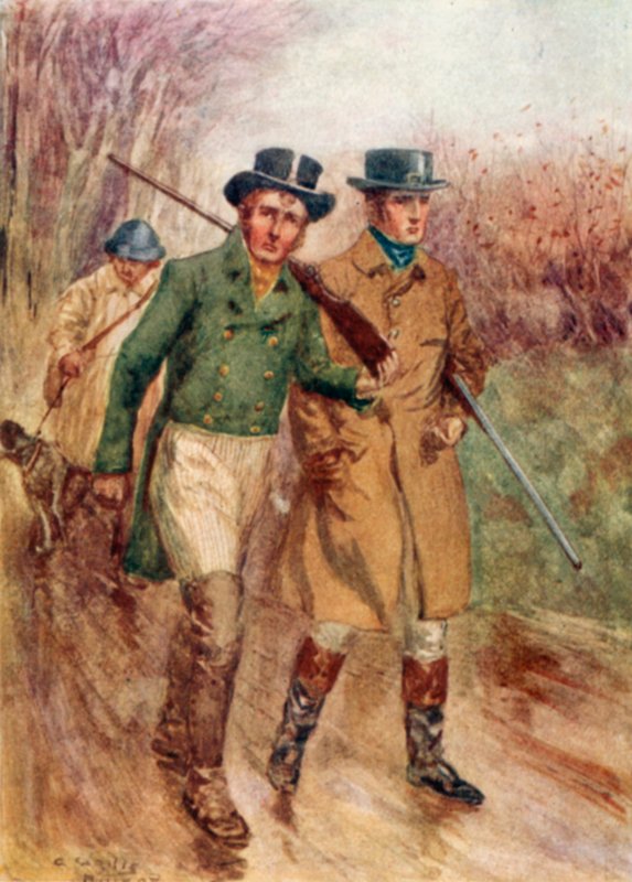 Ilustrace pro přesvědčování od Jane Austenové od Arthur Wallis Mills