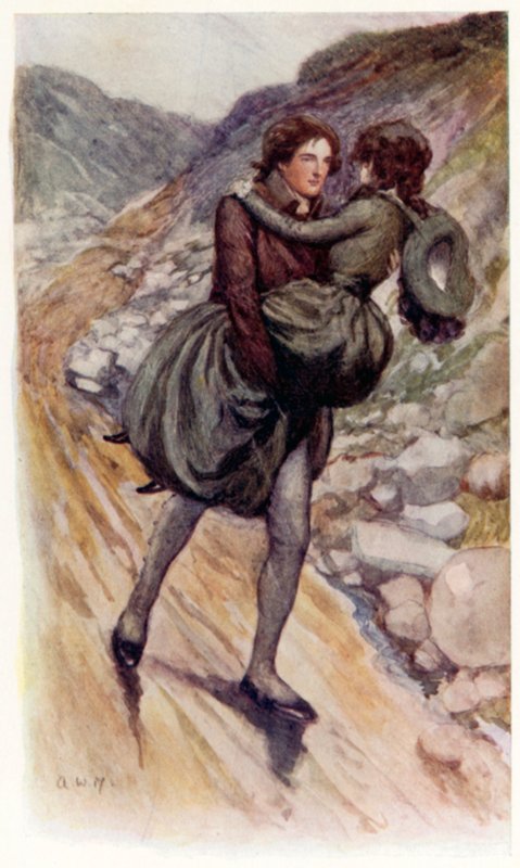 Ilustrace k Pýchě a předsudku od Jane Austenové od Arthur Wallis Mills