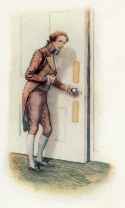 Ilustrace k Pýchě a předsudku od Jane Austenové od Arthur Wallis Mills