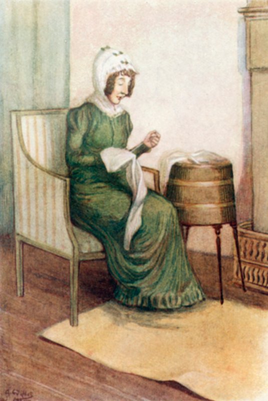 Ilustrace k Pýchě a předsudku od Jane Austenové od Arthur Wallis Mills