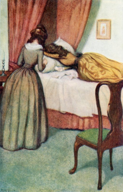 Ilustrace pro Sense and Sensibility od Jane Austenové od Arthur Wallis Mills