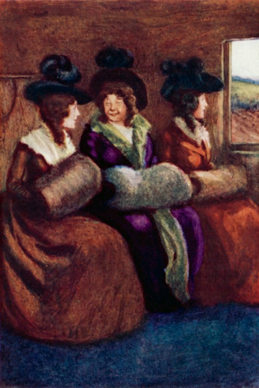 Ilustrace pro Sense and Sensibility od Jane Austenové od Arthur Wallis Mills