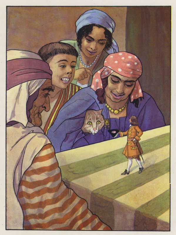 Ilustrace ke knize Gullivers Travels od Jonathana Swifta od Artus Scheiner
