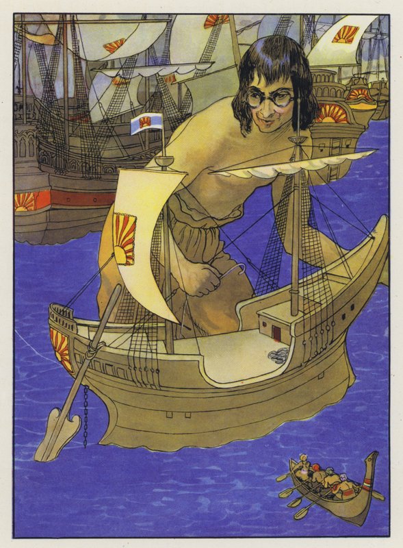 Ilustrace pro Gulliver