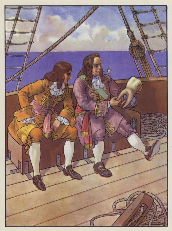 Ilustrace pro Gullivers Travels od Jonathana Swifta od Artus Scheiner