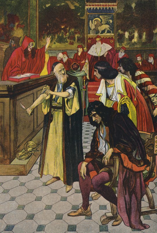 William Shakespeare, Kupec benátský od Artus Scheiner