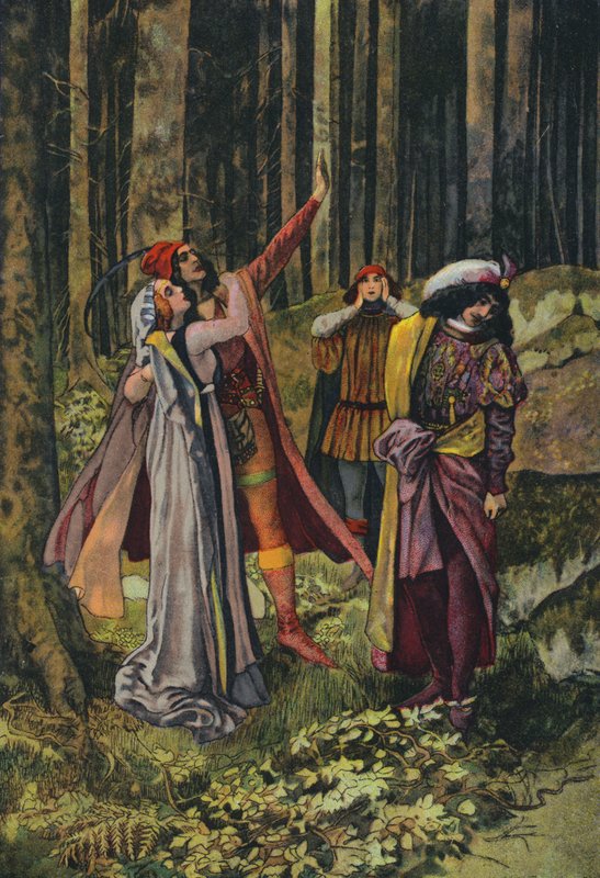 William Shakespeare, Dva gentlemani z Verony od Artus Scheiner
