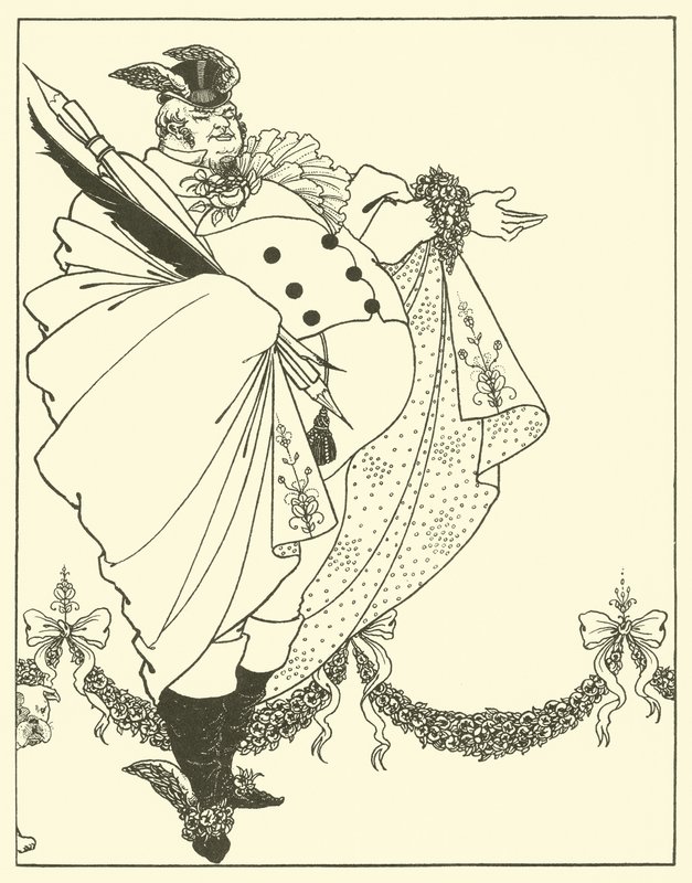 Stránka s obsahem, The Savoy No 1 (litografie) od Aubrey (after) Beardsley